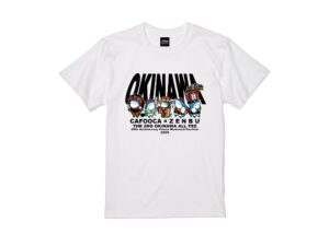 OKINAWA ALL <span class="arkb-format-red">FES</span> T-shirt (White)