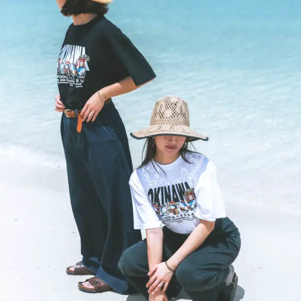 OKINAWA ALL <span class="arkb-format-red">FES</span> T-shirt (Black) - 画像 (3)
