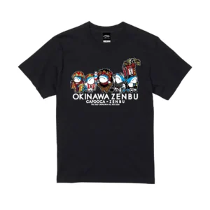 OKINAWA ALL <span class="arkb-format-red">FES</span> T-shirt (Black)